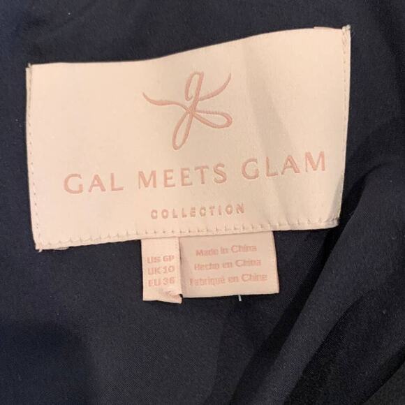 GAL MEETS GLAM COLLECTION Ashlynn Floral Print Chiffon Maxi Dress (US/6P) - Picture 8 of 9